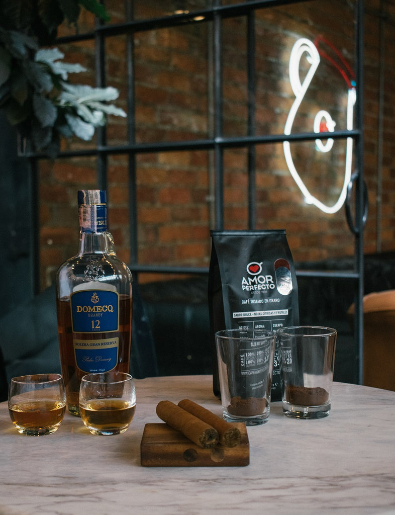 Maridaje sensorial: habanos, brandy y café