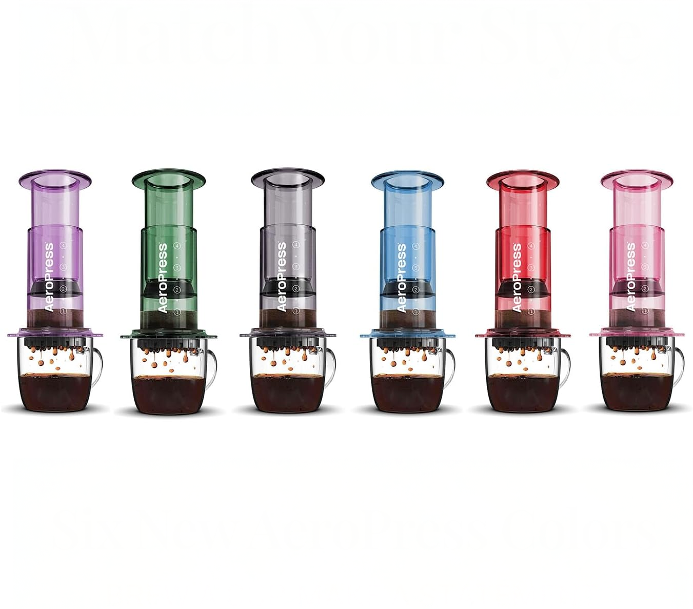 Aeropress Clear Colores