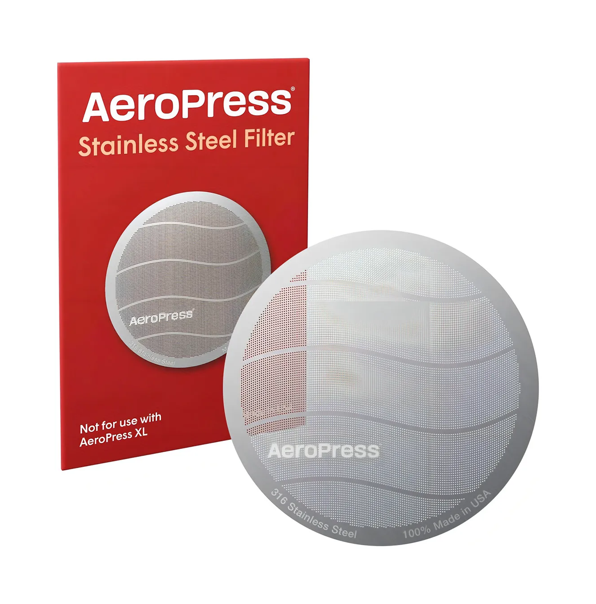 Aeropress Filtro en Acero