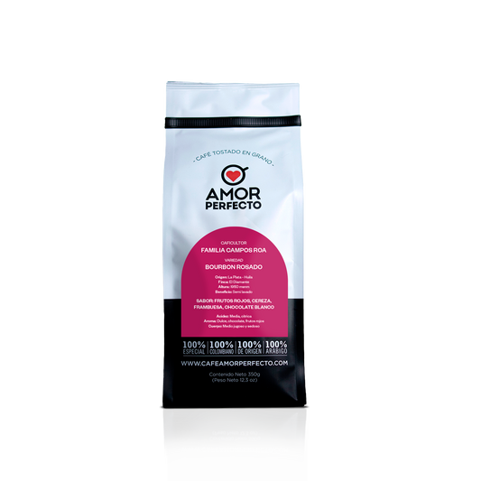 Café Campos Roa Bourbon Rosado Semi Lavado 350 GR
