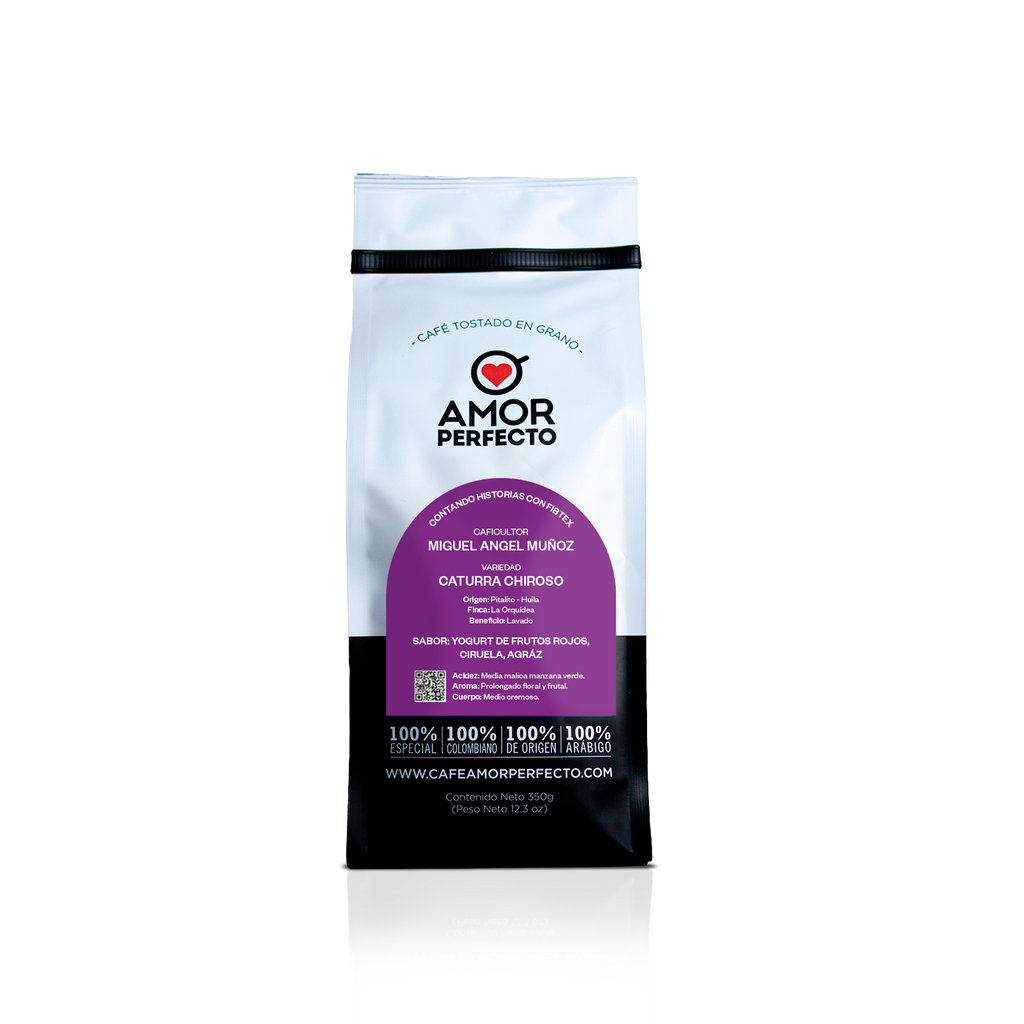 Miguel Angel Muñoz • Caturra Chiroso Lavado • 350 Gr