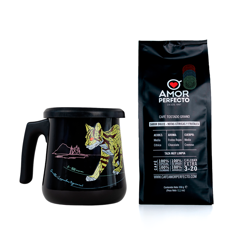 Cafetera Colombia + Café Insignia