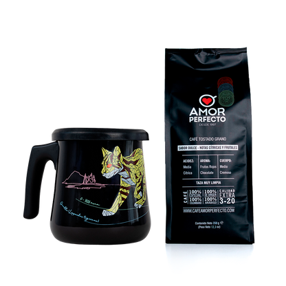 Cafetera Colombia + Café Insignia