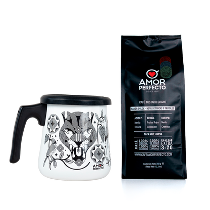 Cafetera Colombia + Café Insignia